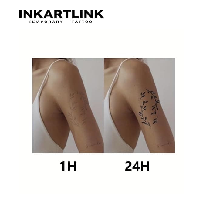 🔥 Realistic Arm Tattoos: Semi-Permanent & Waterproof!