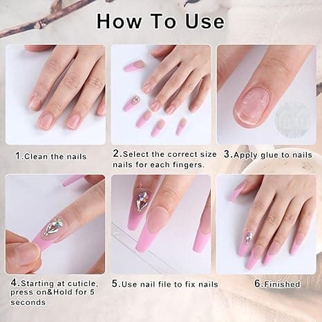 🌼🌸 Fun Summer Nails: Pretty Flower Press-On Nails