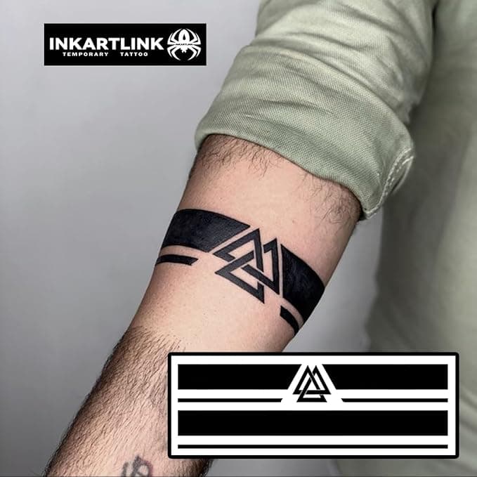 🔥 Realistic Arm Tattoos: Semi-Permanent & Waterproof!