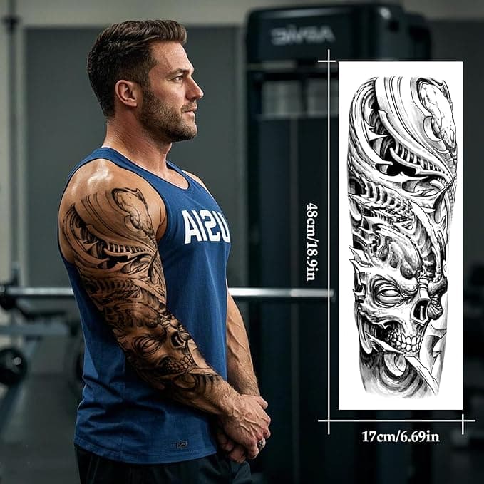🔥 Traditional Tattoo Arm: 8 Full Sheets! 🔥