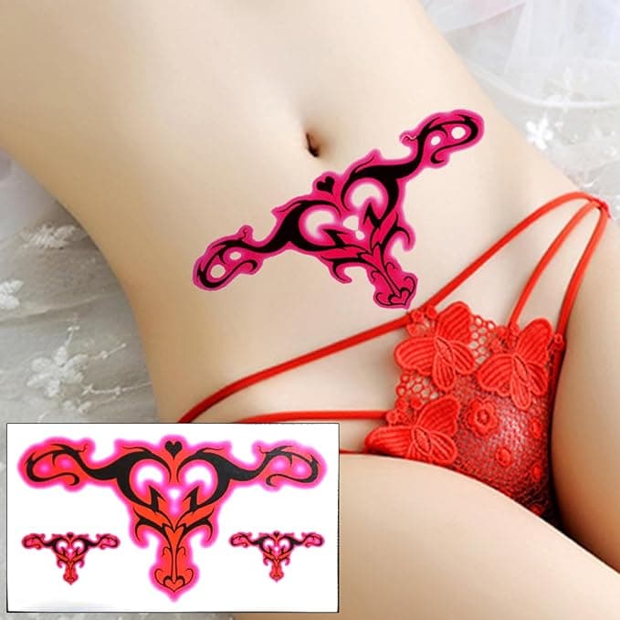 Ladybug Navel Tattoo: Sexy Temporary Tattoos for Women