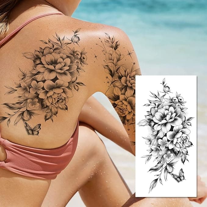 🔥 Sexy Traditional Tattoo Arm Sleeves! 12 Sheets of Temporary Tattoos 🔥